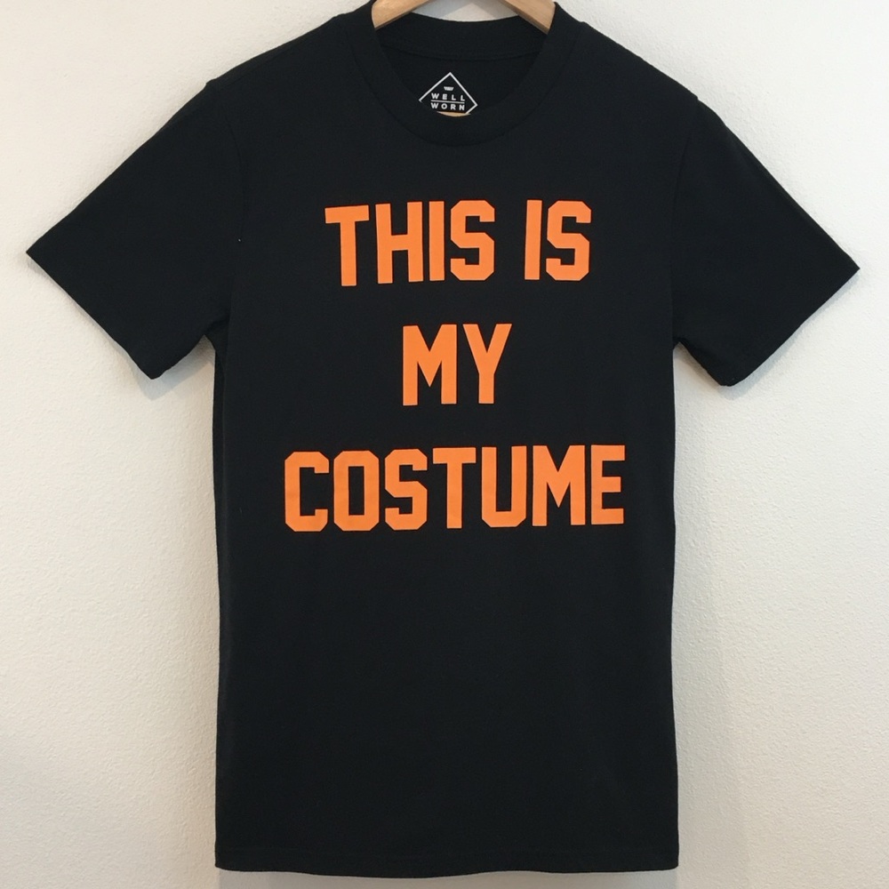 “THIS IS MY COSTUME” Halloween T-shirt
